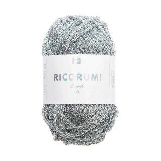 RICO-Design Filato da cucito Ricorumi Lame, argento 