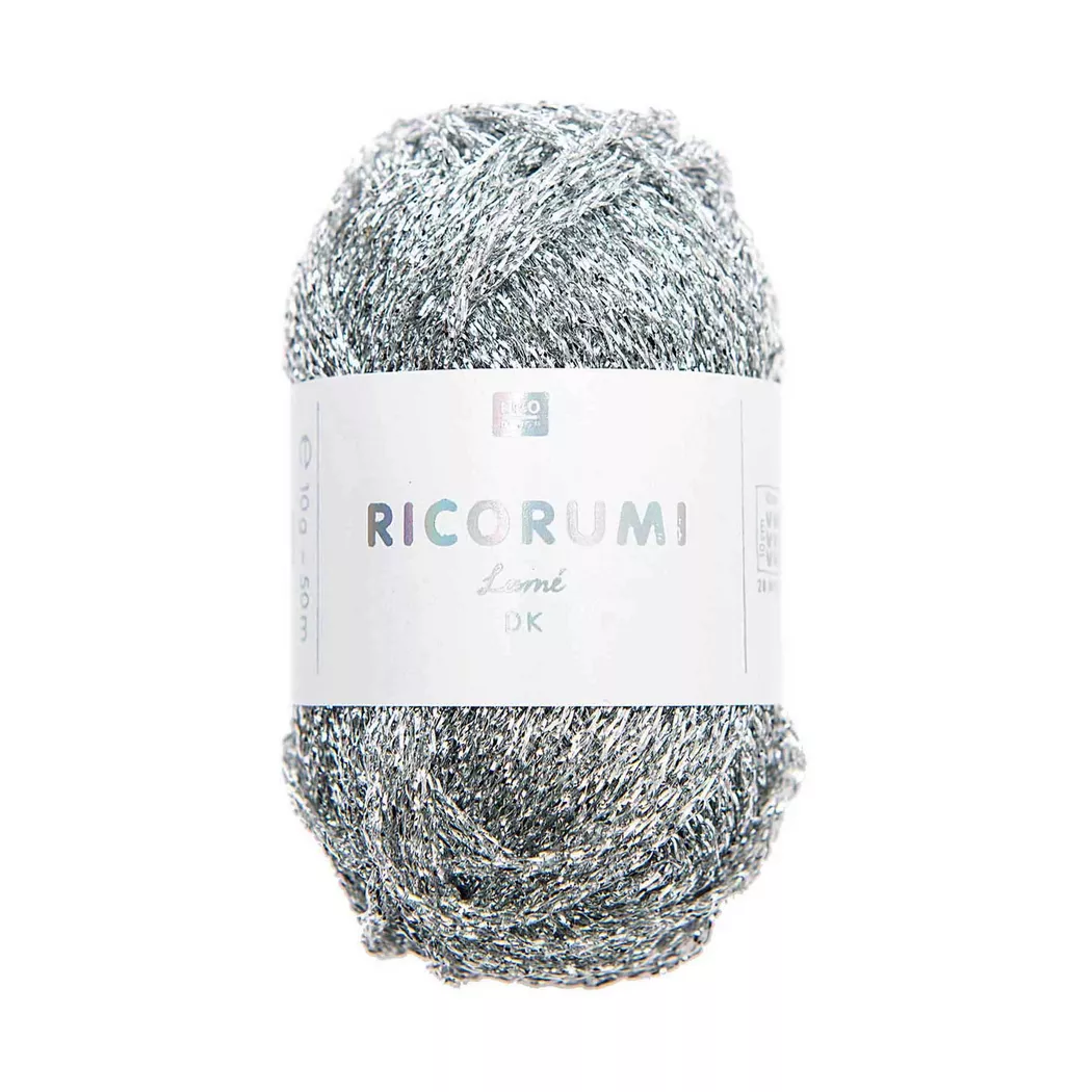 Rico Design Creative Ricorumi Lamé Silber