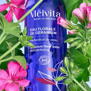 Melvita Geranienblütenwasser Spray 
 Eau florale de géranium 
 