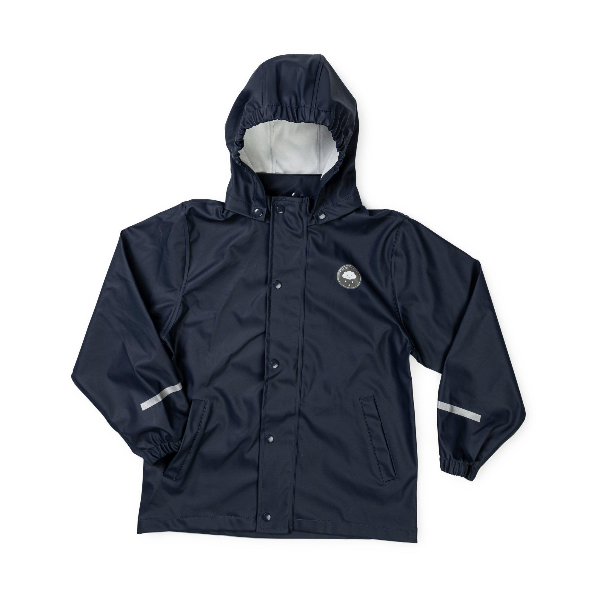 Image of Regenjacke Jungen Marine 110-116