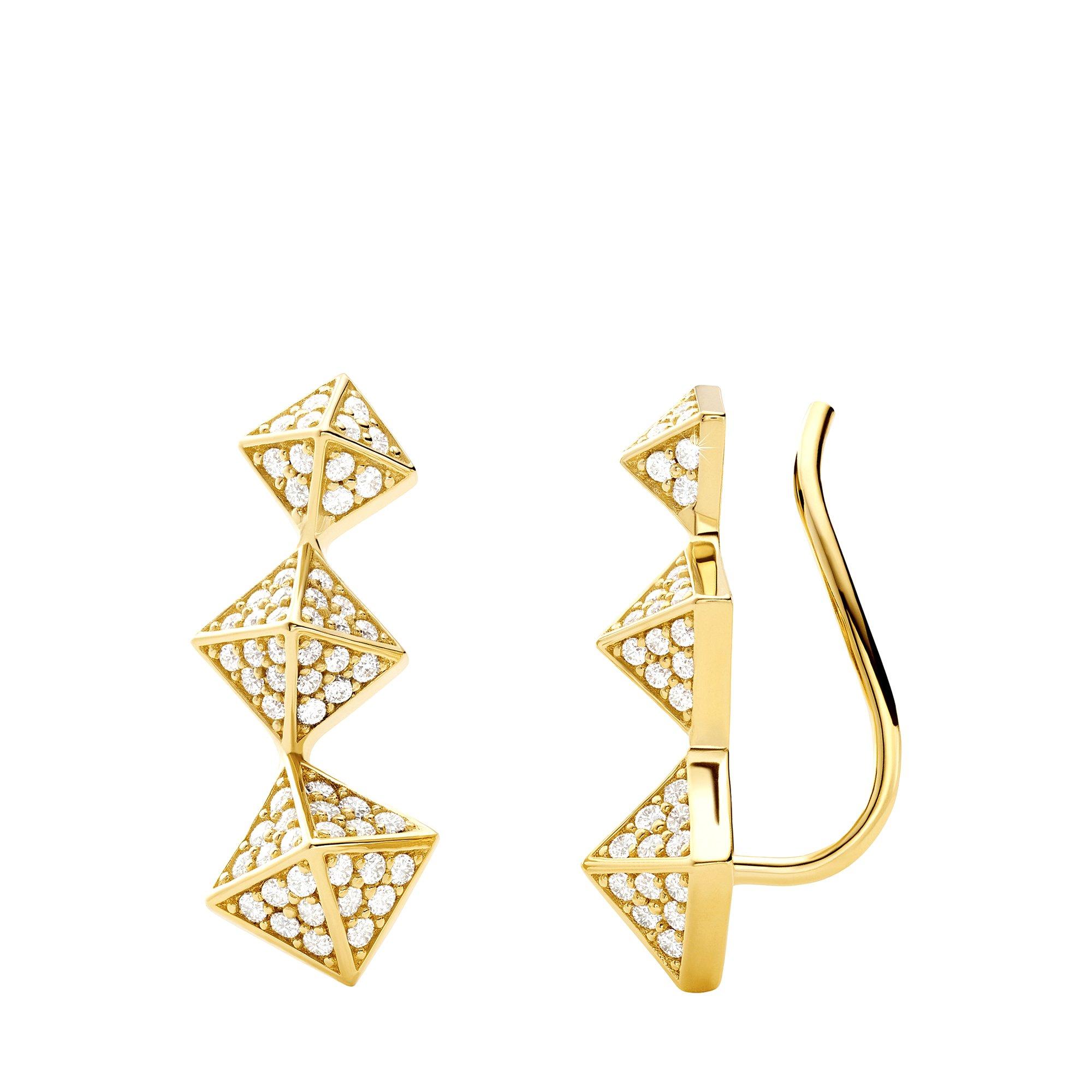 MICHAEL KORS Mercer Pyramid Ohrringe 