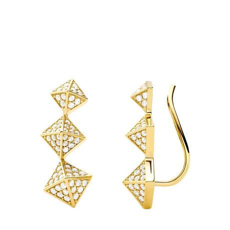 MICHAEL KORS Mercer Pyramid Ohrringe 