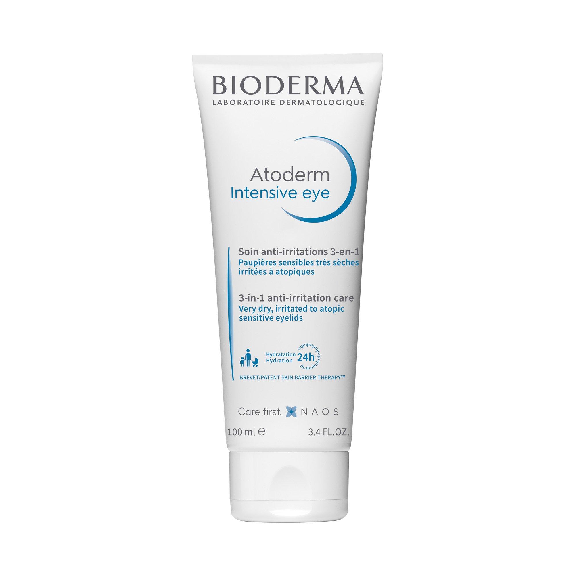 Image of BIODERMA Atoderm Eye 3in1 Augencreme Atoderm Intensive Eye 3in1 Augen-Make-up-Entferner Creme - 100 ml