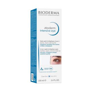 BIODERMA Atoderm Eye 3in1 Augencreme Atoderm Intensive Gel-Crème Trattamento Rinfrescante Ultra-Lenitivo 