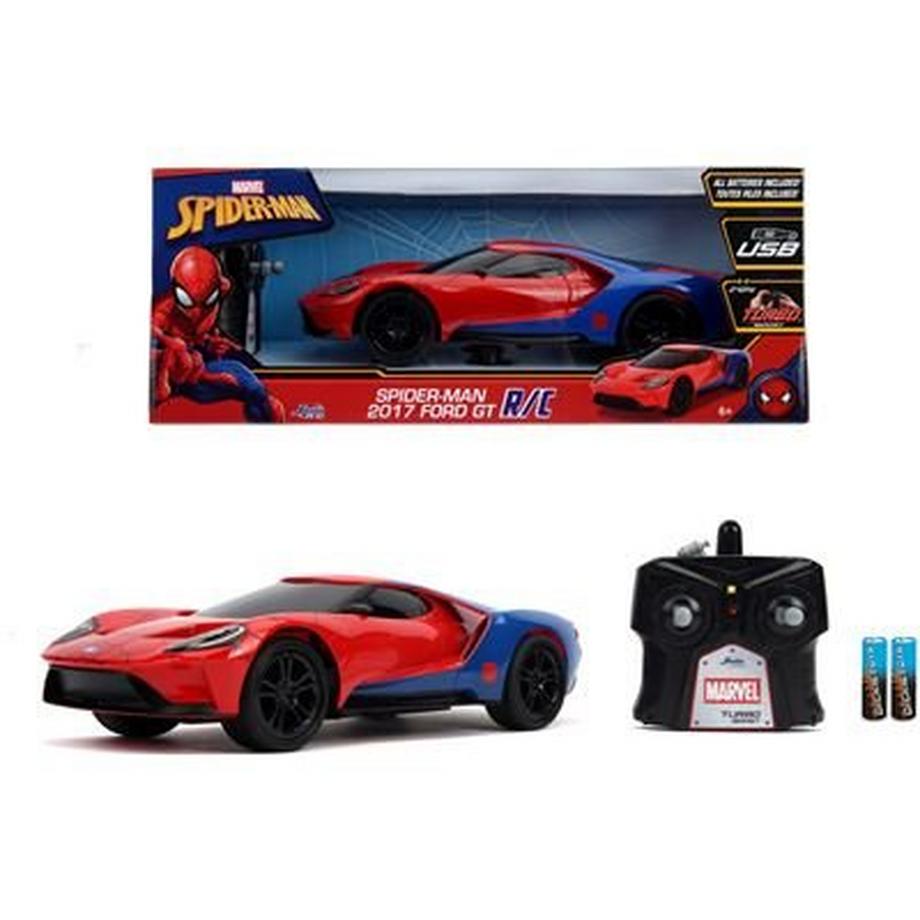 JADA Marvel Spiderman RC Ford GT Marvel Spiderman RC Ford GT 