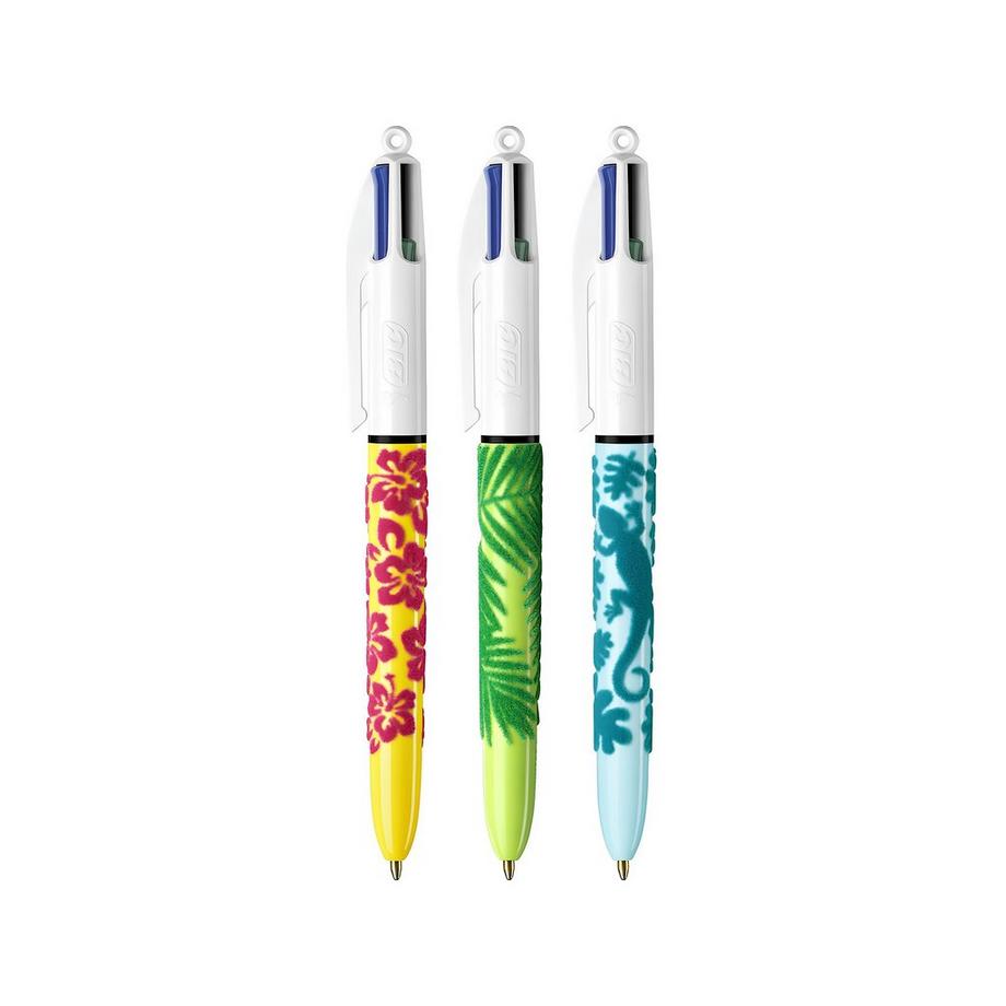 BiC Velours Kugelschreiber 4-farbig 
