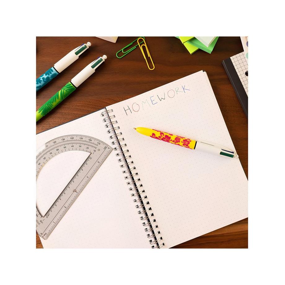 BiC Velours Kugelschreiber 4-farbig 