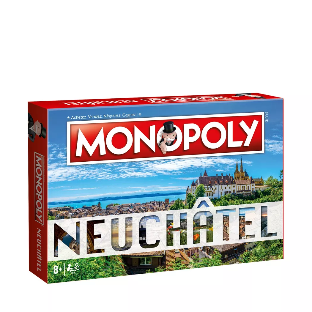 Monopoly - Neuchâtel, Multicolor