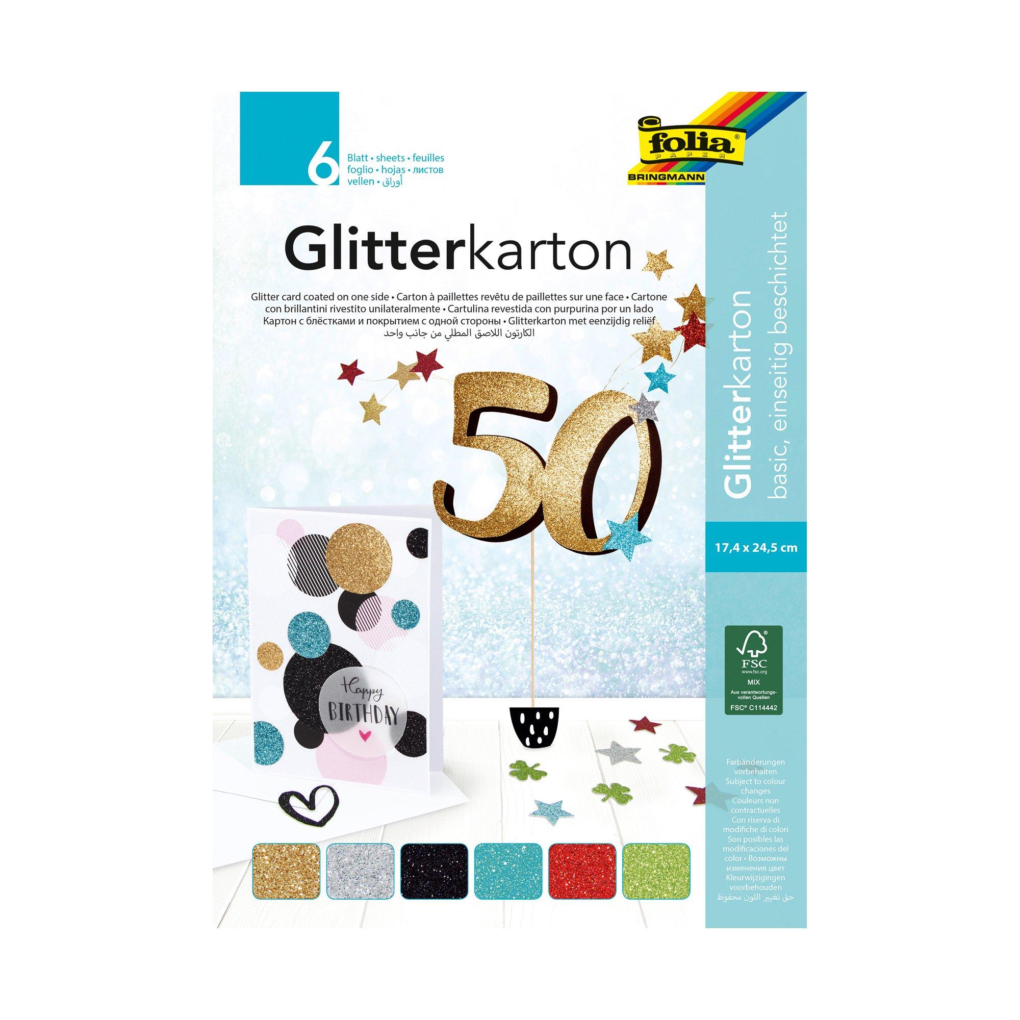 Image of Glitzer-Karton Glitzer-Karton