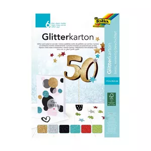 Glitzer-Karton
