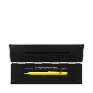 Caran d'Ache Penna a sfera con astuccio in metallo Claim your Style 