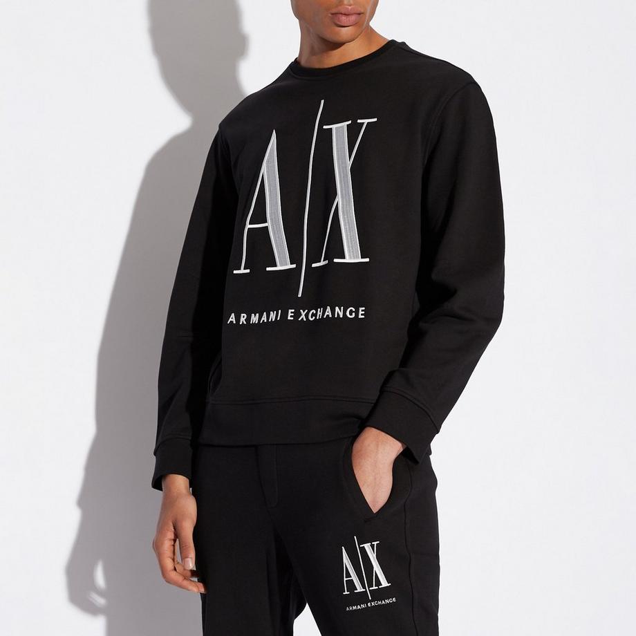 Armani Exchange Felpa girocollo  