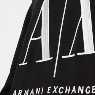 Armani Exchange Rundhals Sweatshirt mit Logo Print  