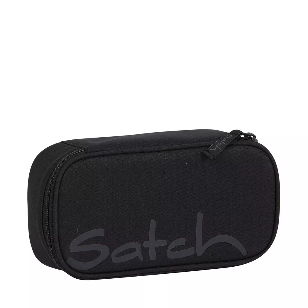 Satch - Schlamperbox, eckig, 22X10CM, Black