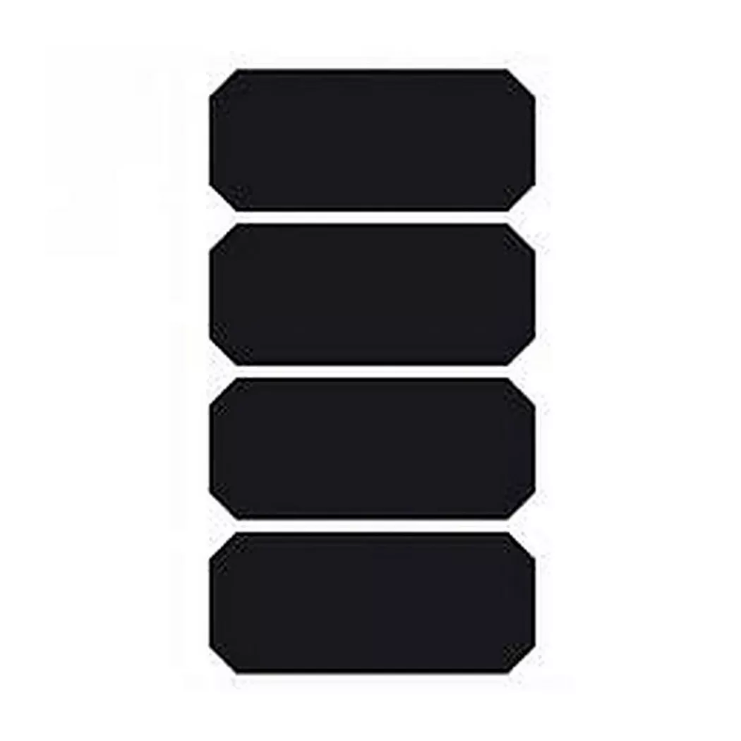 RICO-Design – Etiketten für Einmachgläser, 11x20cm, Black