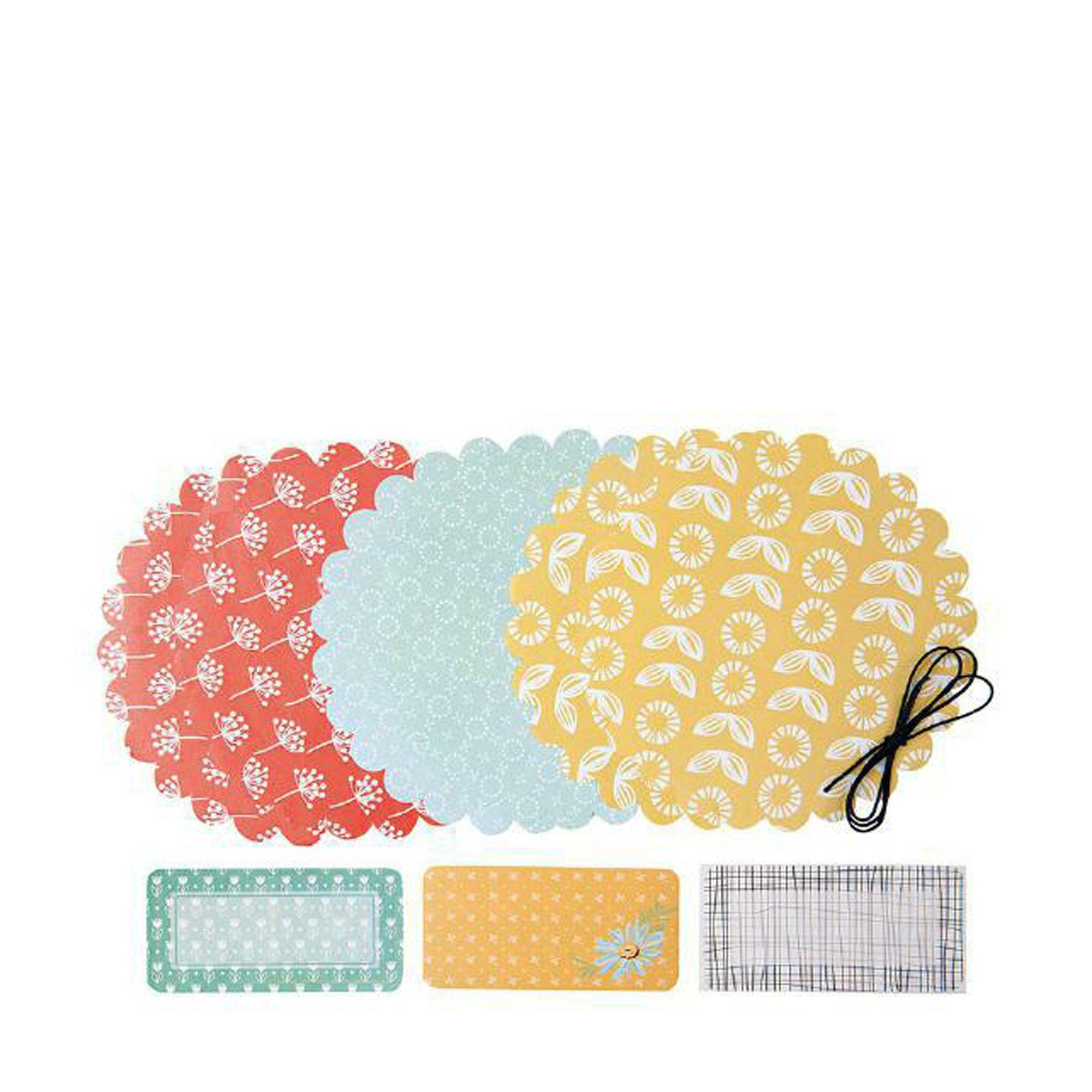 RICO-Design Etiquettes pour bocaux à conserves Paper Poetry 