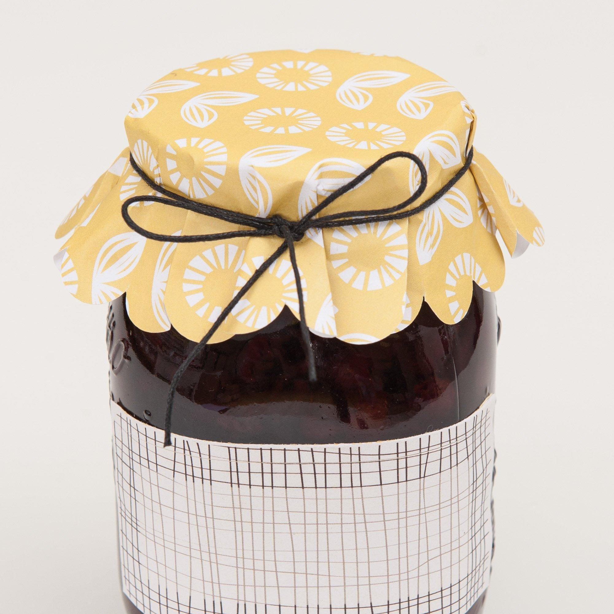 RICO-Design Etiquettes pour bocaux à conserves Paper Poetry 