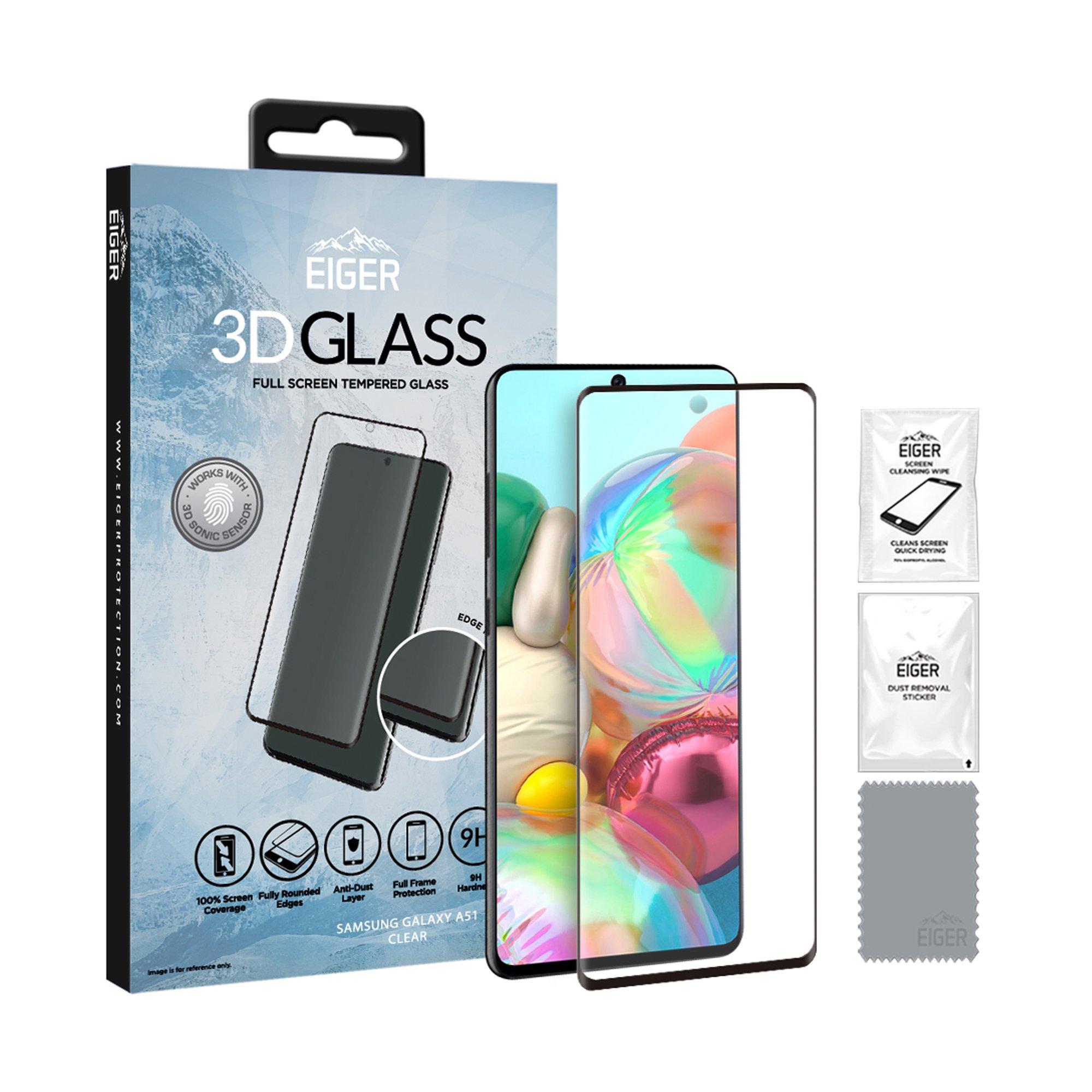 Image of Schutzfolie für Smartphones 3D Curved (Galaxy A51)