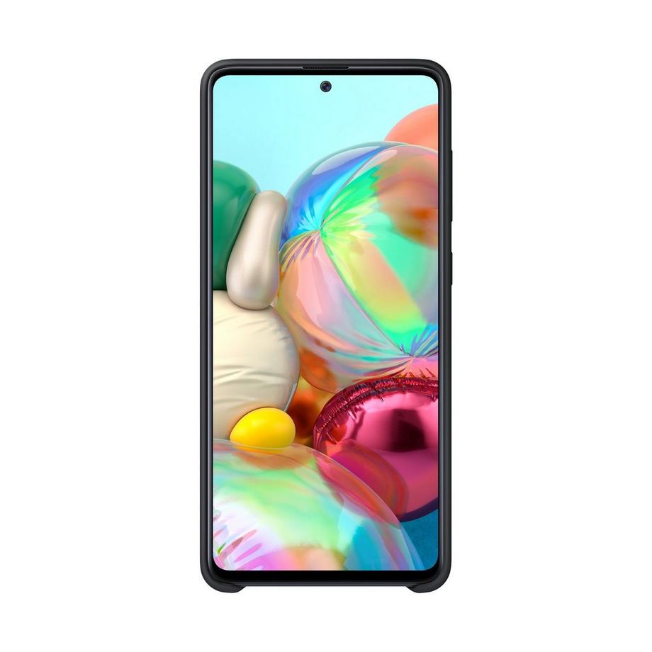 SAMSUNG Silicone (Galaxy A71) Silikoncase für Smartphones 