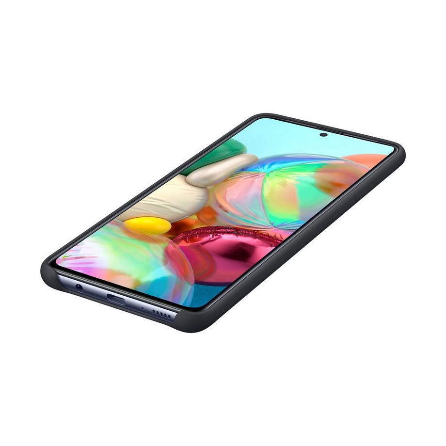SAMSUNG Silicone (Galaxy A71) Silikoncase für Smartphones 