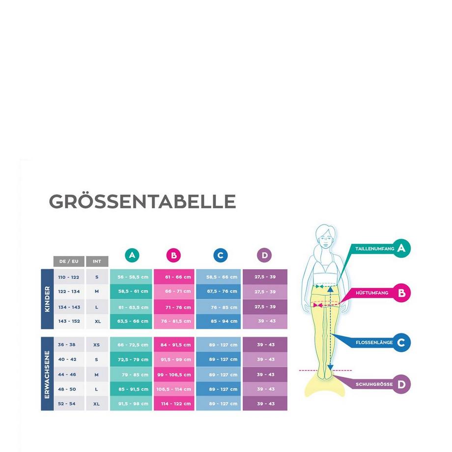 Fin Fun  Meerjungsfrau Mermaidens Malibu Pink Kids 