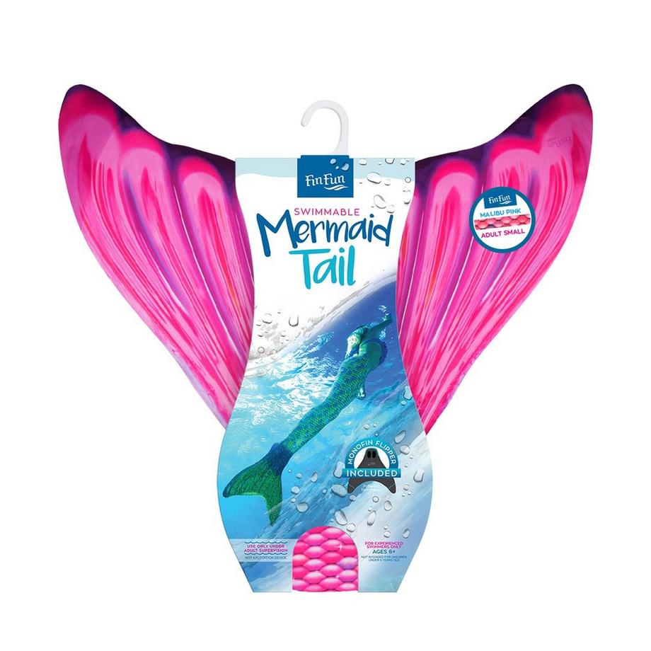Fin Fun  Meerjungsfrau Mermaidens Malibu Pink Adult 