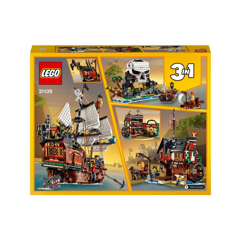 LEGO®  31109 Le bateau pirate  
