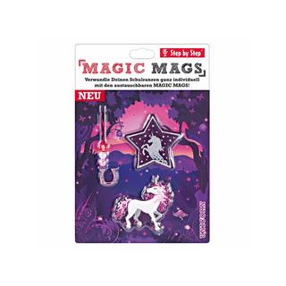 Step by Step Deco set per zaino
 MAGIC MAGS, Unicorn 