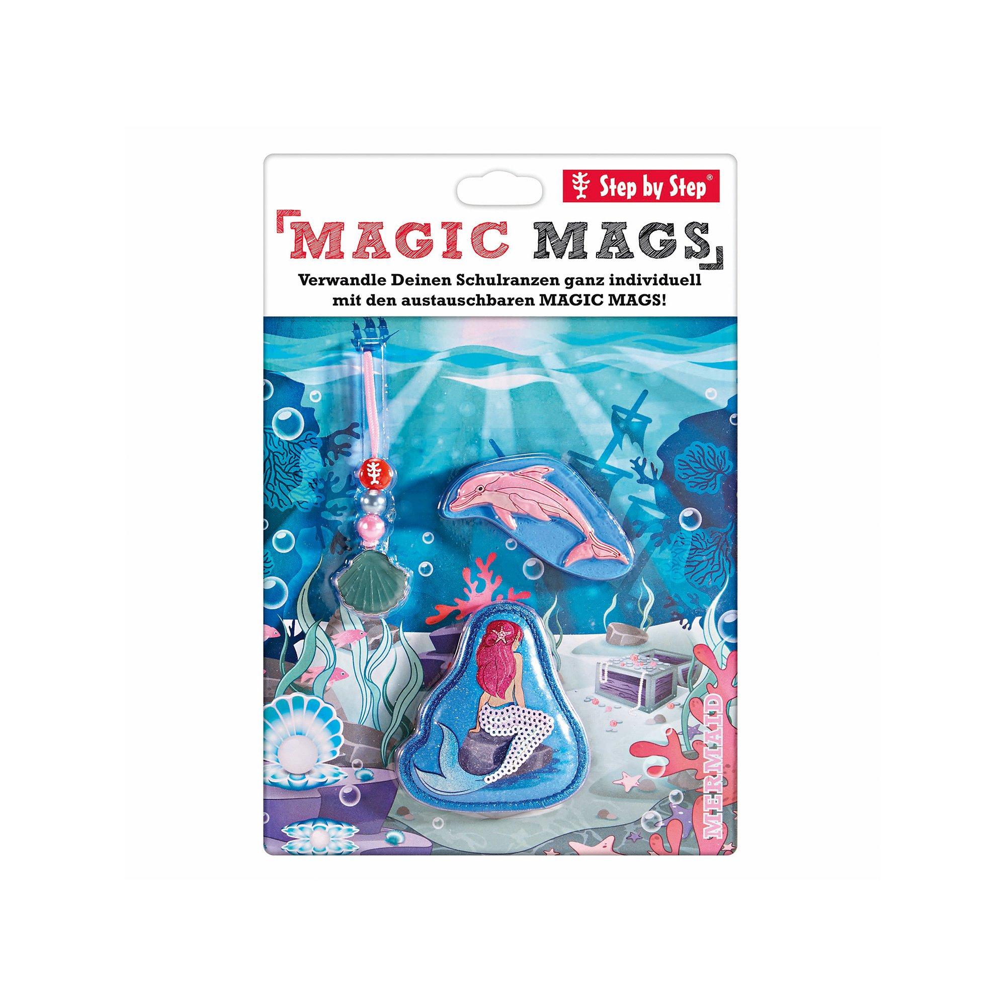 Step by Step Déco set pour sac à dos
 MAGIC MAGS, Mermaid 
