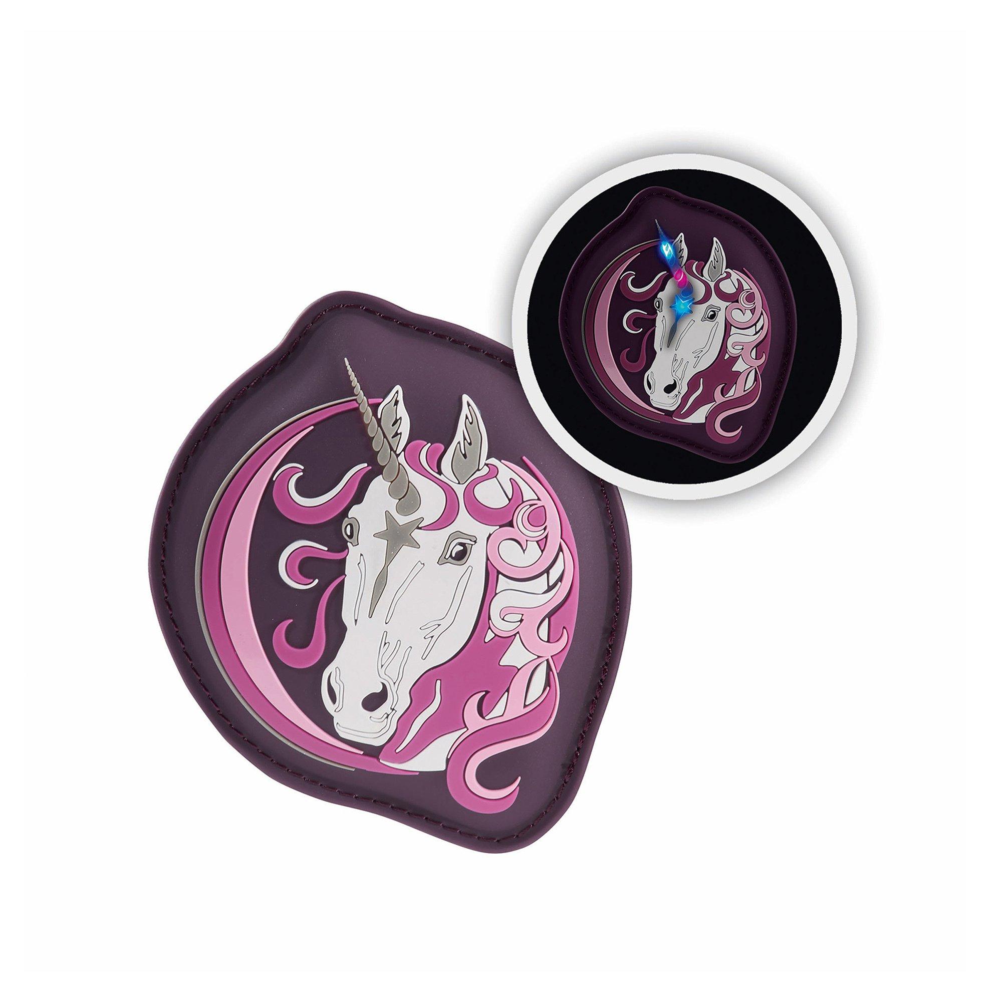 Step by Step Tornister Anhänger Set MAGIC MAGS FLASH, Mystic Unicorn Purple 