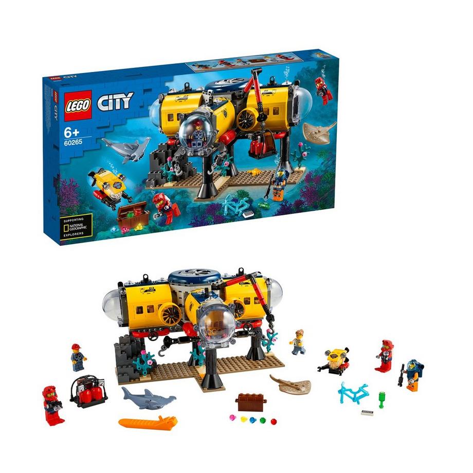 LEGO®  60265 Base per esplorazioni oceaniche  