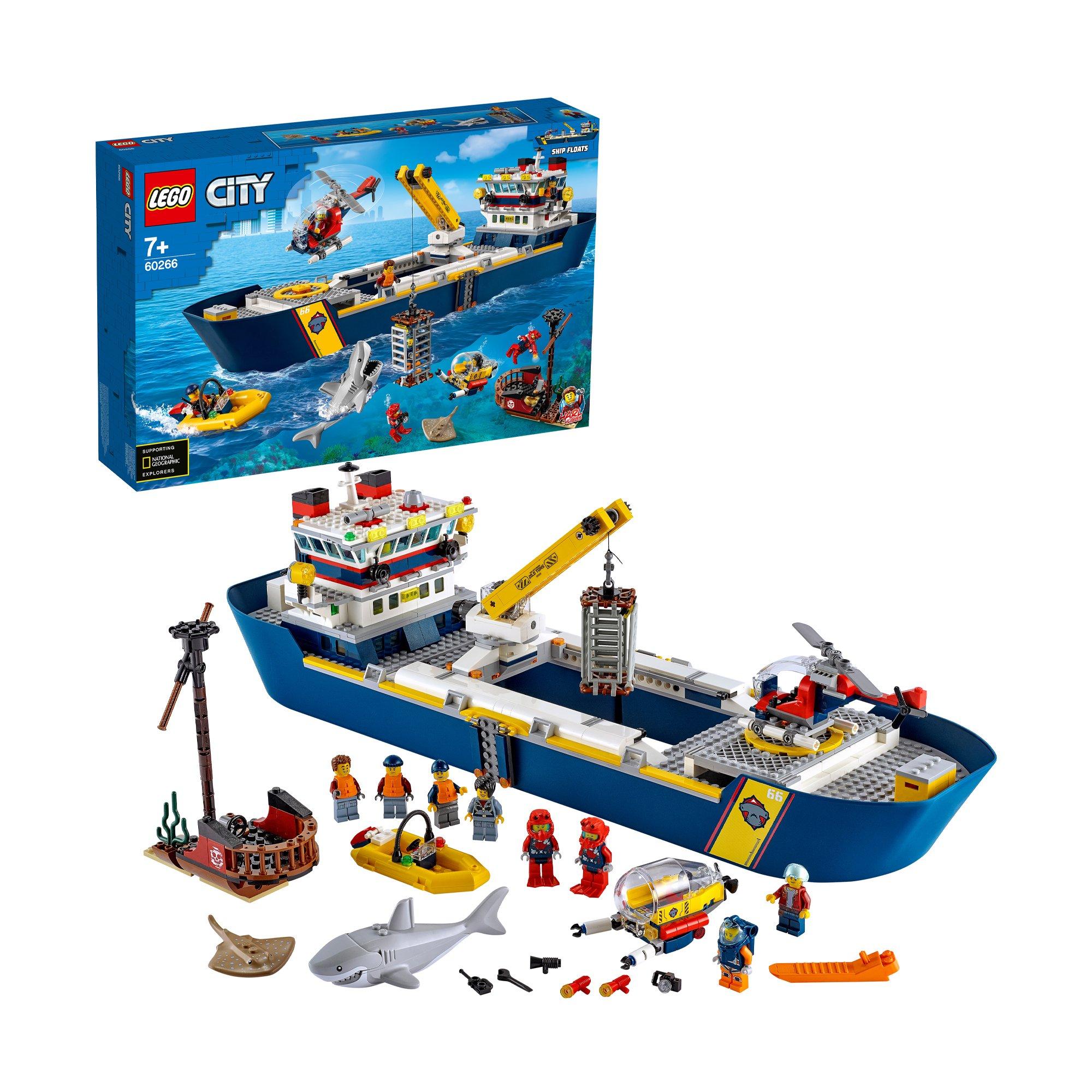 LEGO®  60266 Meeresforschungsschiff  