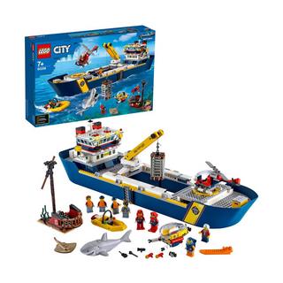 LEGO®  60266 Le bateau d'exploration océanique  
