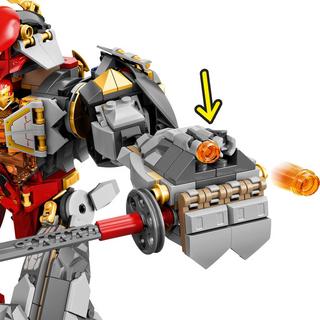 LEGO  71720 Le Robot de feu et de pierre  