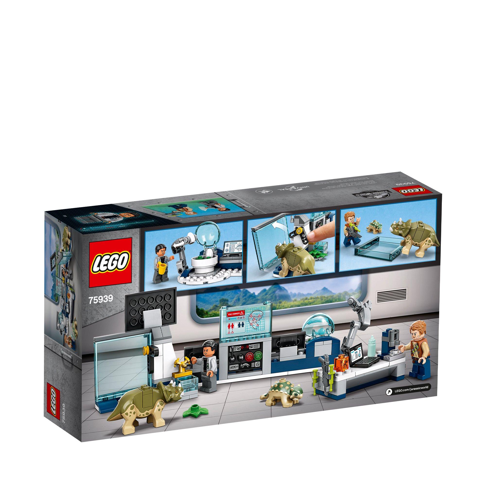 LEGO®  75939 Il laboratorio del Dottor Wu: fuga dei baby dinosauri  