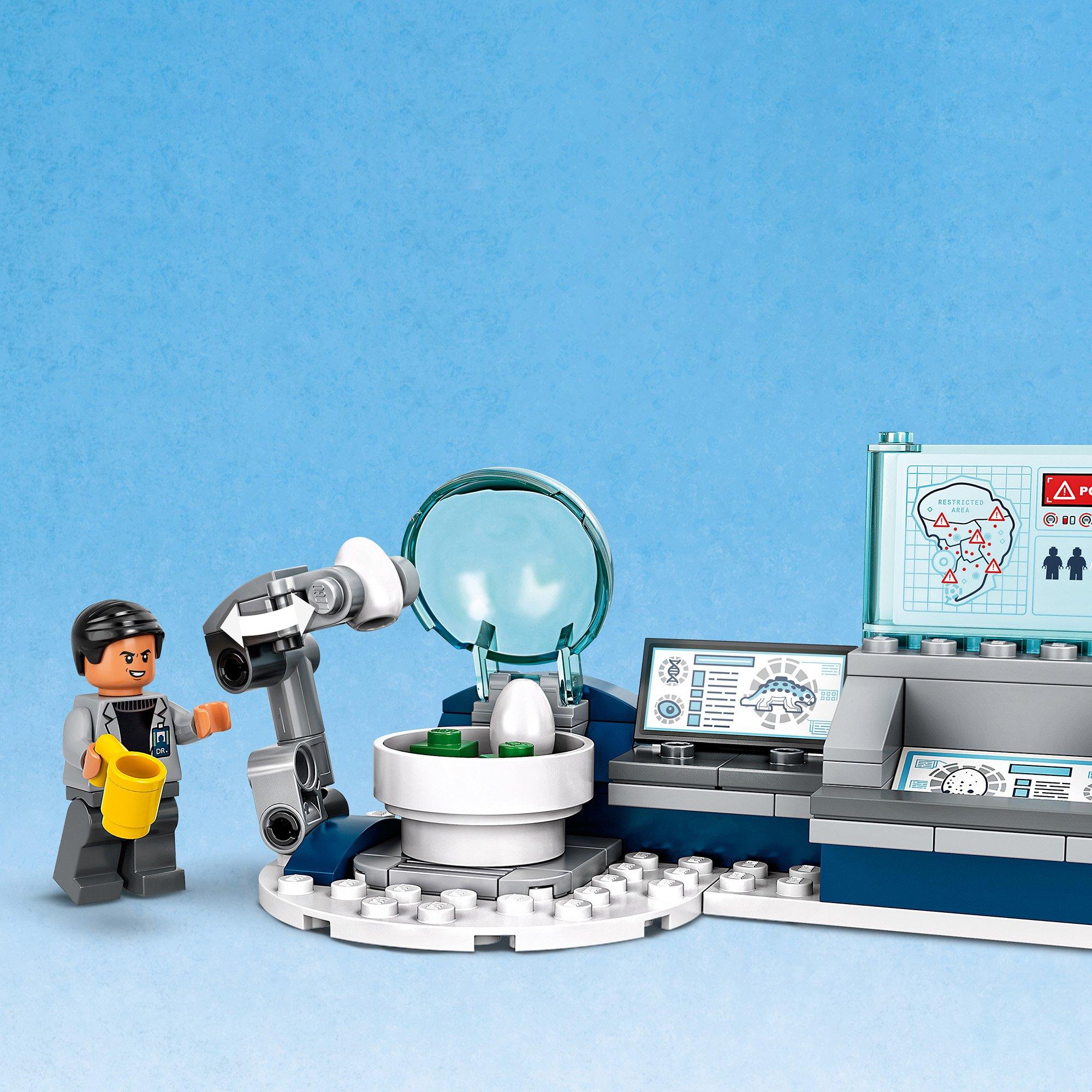 LEGO®  75939 Il laboratorio del Dottor Wu: fuga dei baby dinosauri  