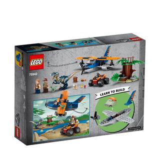 LEGO®  75942 Vélociraptor : la mission de sauvetage en avion  