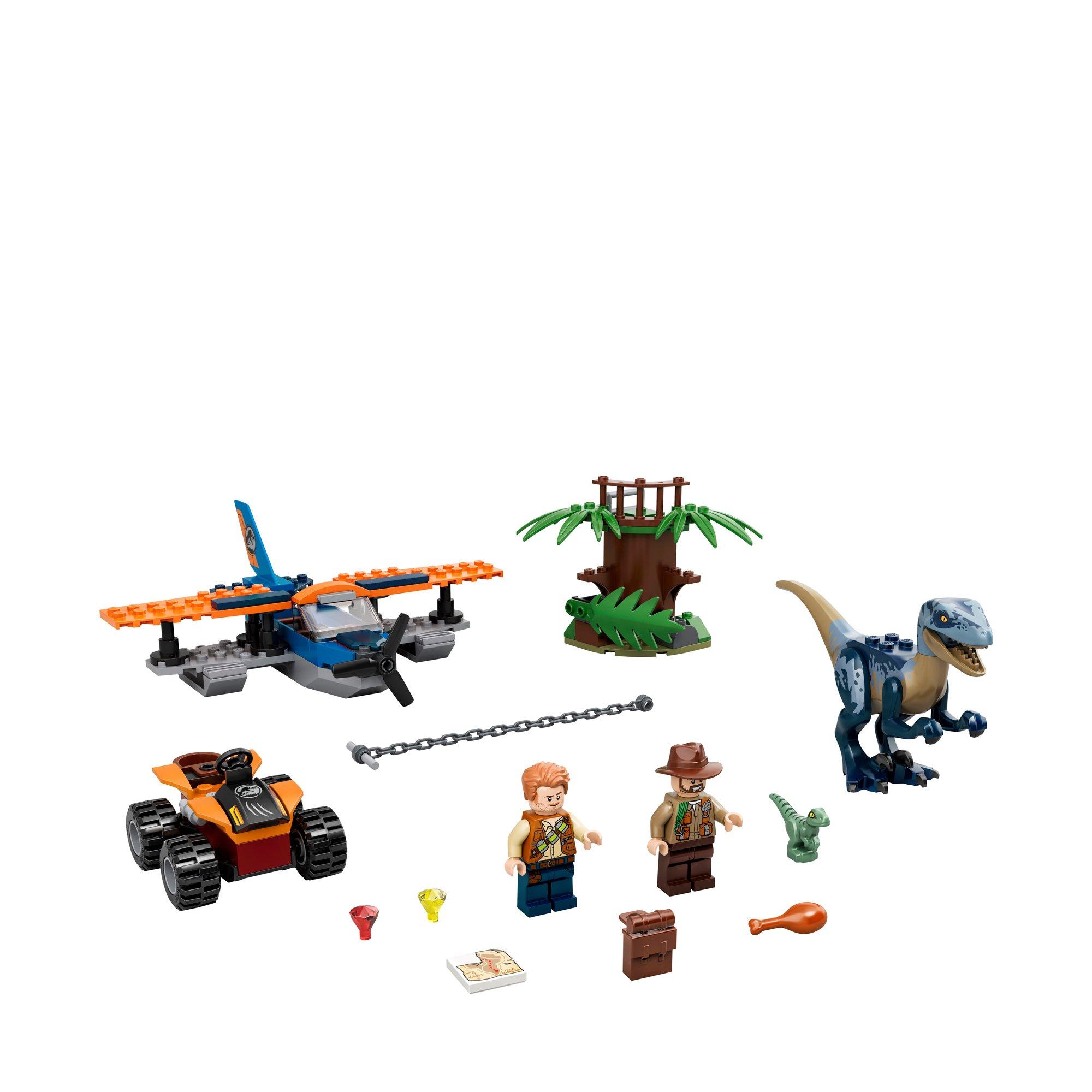 LEGO®  75942 Velociraptor: salvataggio in biplano  