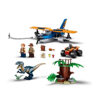 LEGO®  75942 Vélociraptor : la mission de sauvetage en avion  