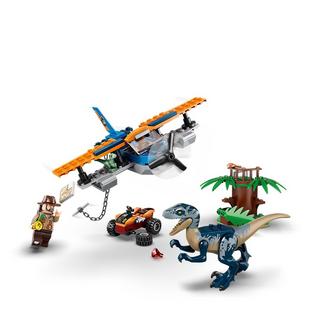 LEGO®  75942 Vélociraptor : la mission de sauvetage en avion  