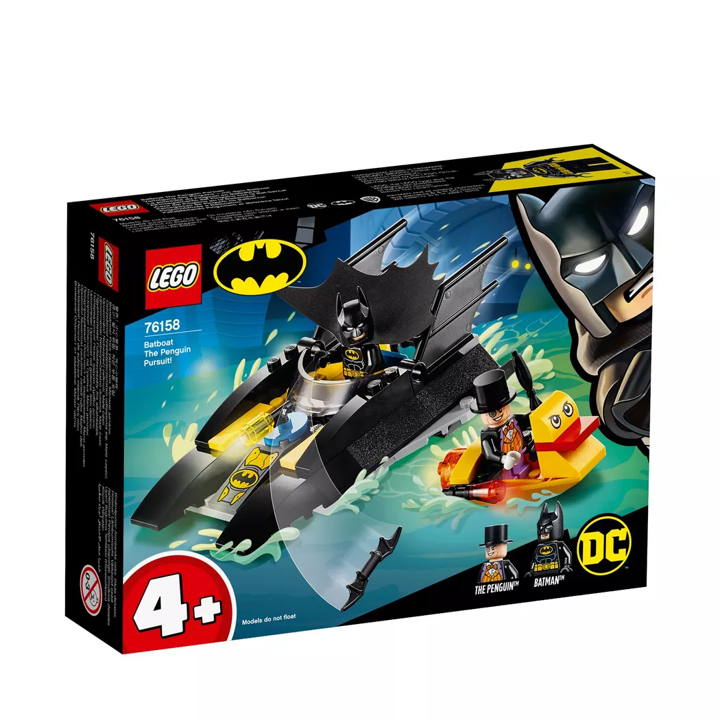 LEGO® - 76158 Verfolgung des Pinguins – mit dem Batboat, Multicolor