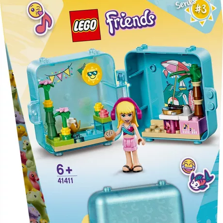 LEGO  41411 Il cubo delle vacanze di Stephanie  Multicolore