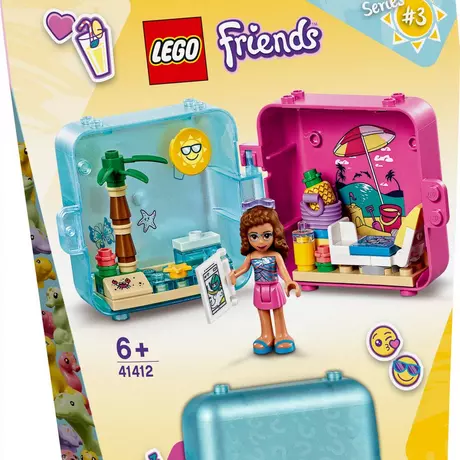 LEGO  41412 Il cubo delle vacanze di Olivia  Multicolore