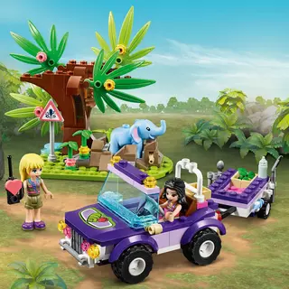 LEGO  41421 Rettung des Elefantenbabys mit Transporter  Multicolor