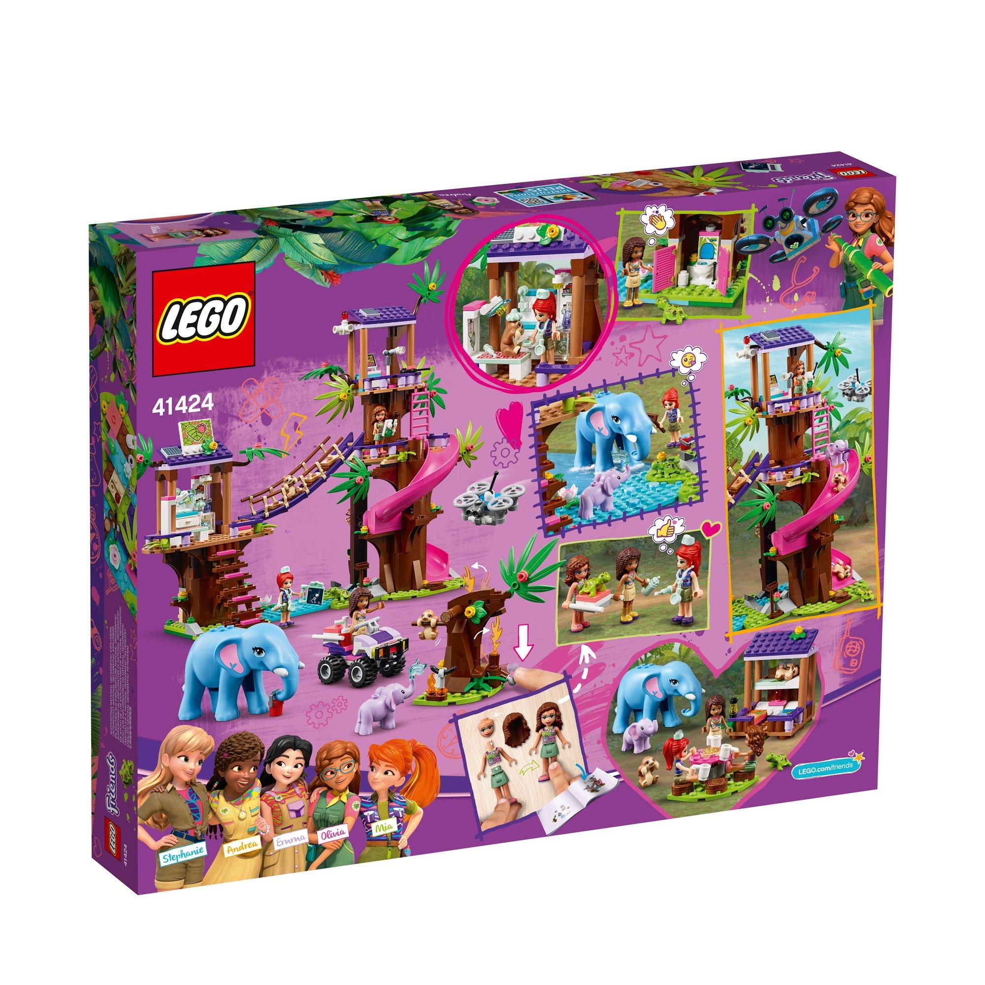 LEGO®  41424 La base de sauvetage dans la jungle  