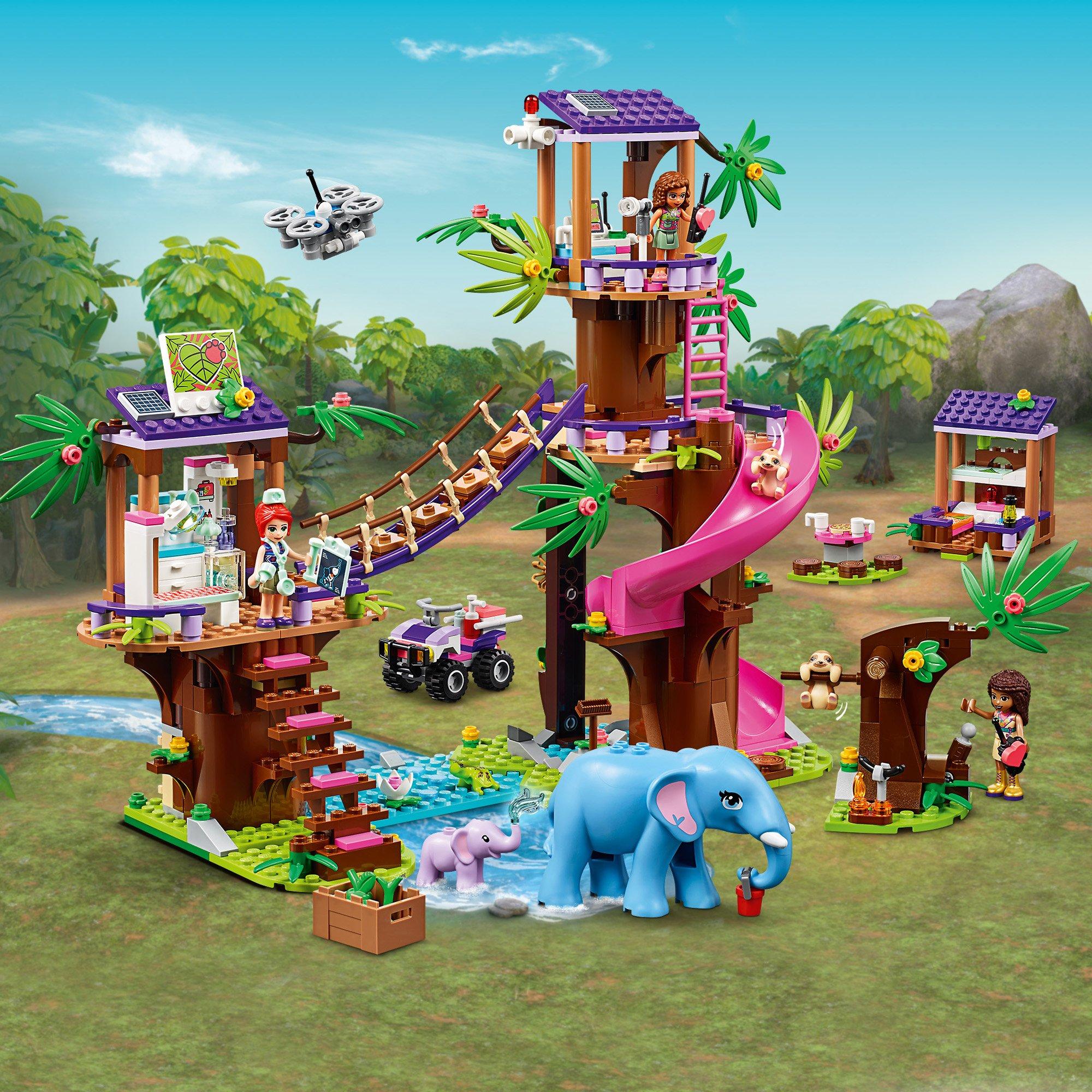 LEGO®  41424 La base de sauvetage dans la jungle  