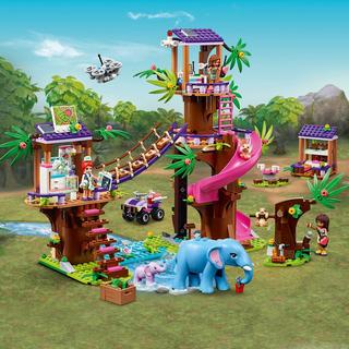 LEGO®  41424 La base de sauvetage dans la jungle  
