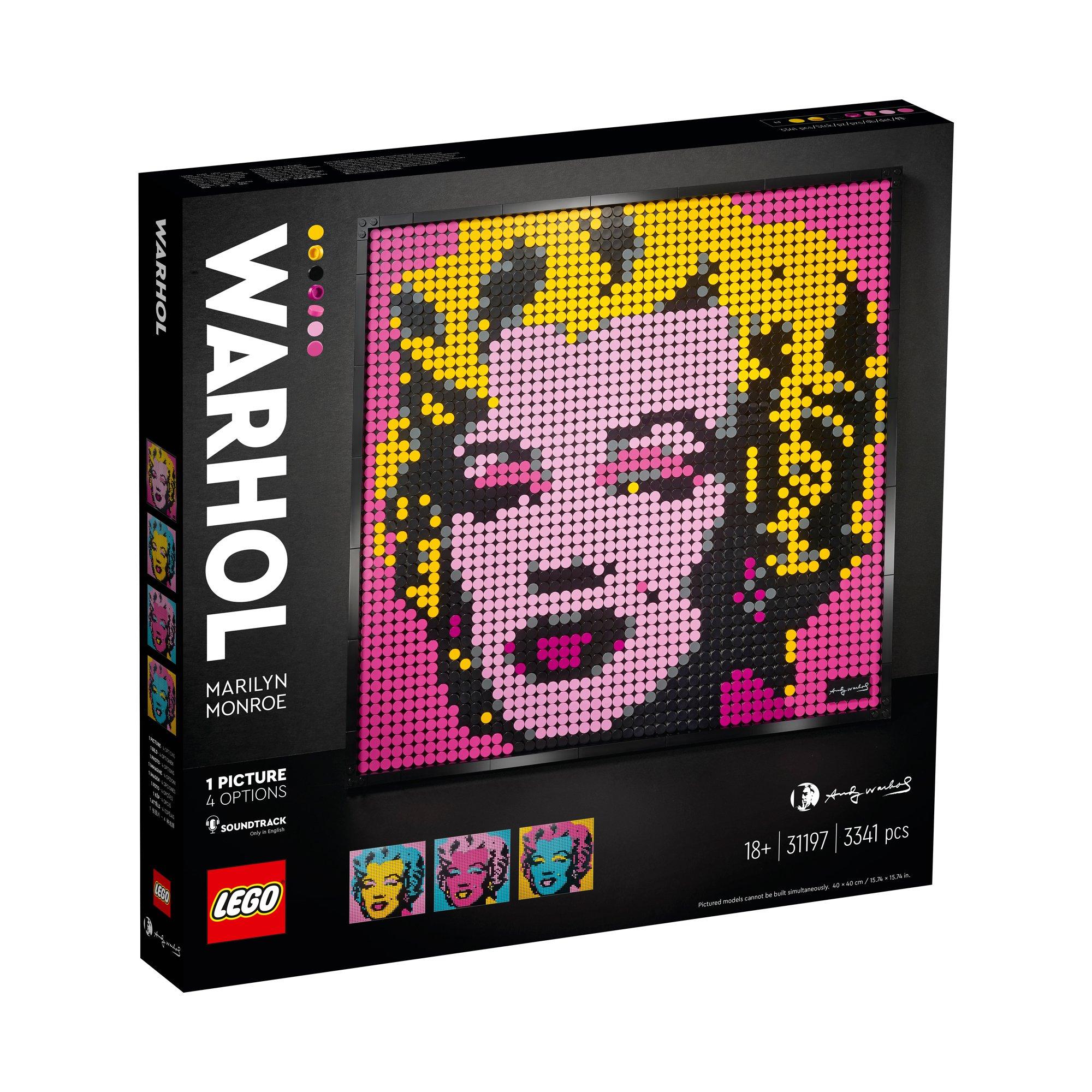 Image of LEGO 31197 Andy Warhol's Marilyn Monroe