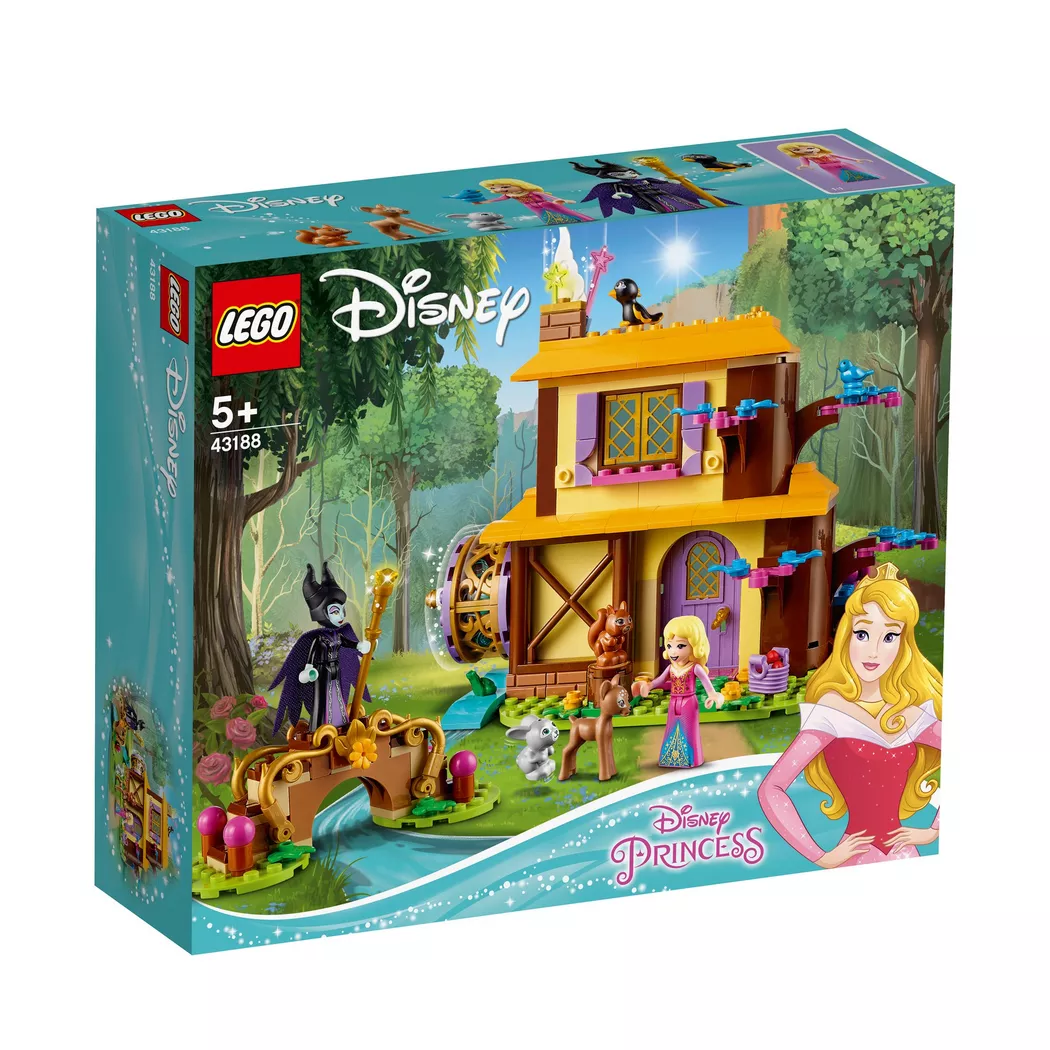 LEGO® - 43188 Auroras Hütte im Wald, Multicolor