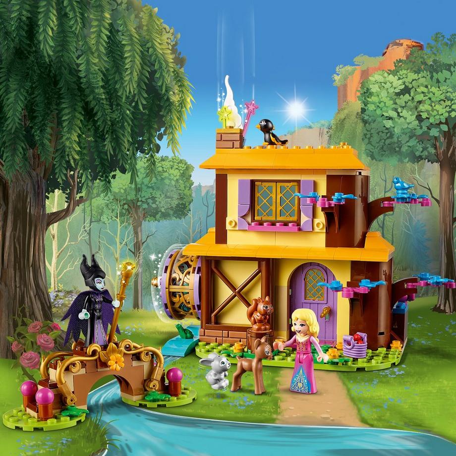 LEGO®  43188 Auroras Hütte im Wald  